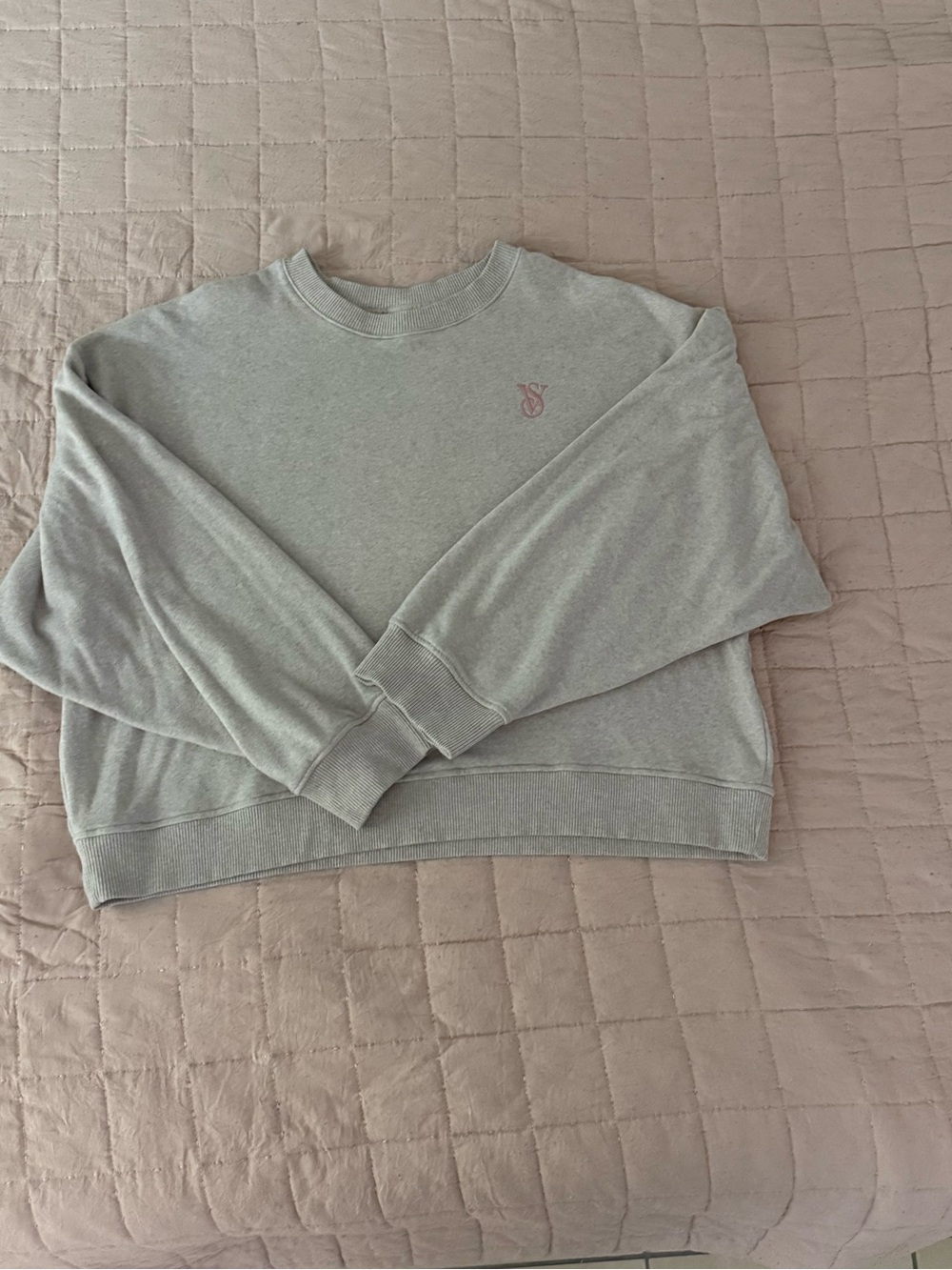 Victoria’s Secret Classic Crewneck Sweatshirt - Light Gray